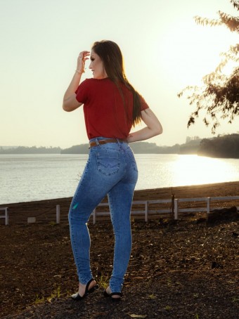 Calça Jeans Feminina Hoje Specific Skinny 22186