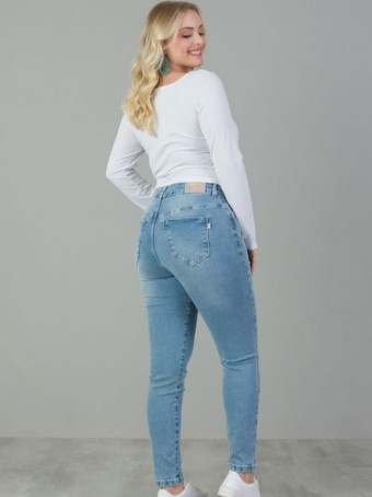 Calça Jeans Feminina Indulto Skinny 50165