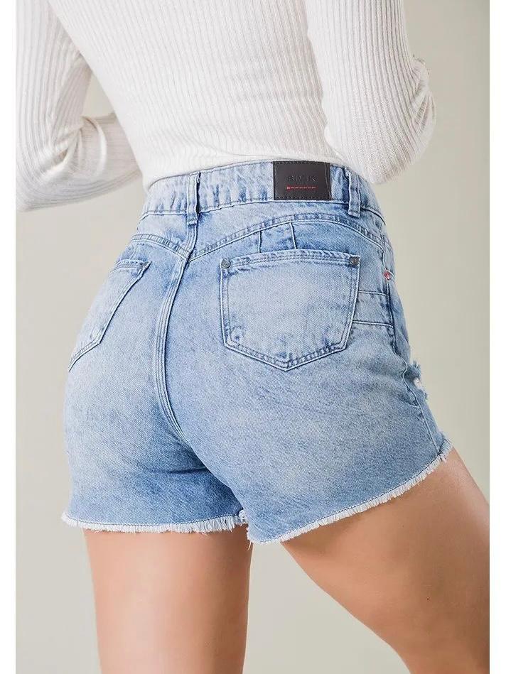 Calções de verão para mulher High Waist Denim Mini Jeans, Jean Shorts para  mulher, Denim Shorts para mulher 0012 - China Calções Jeans e calções Jean  para mulher preço